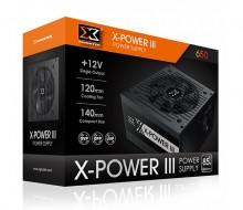 Nguồn máy tính Xigmatek X-Power III 650 (600W, 230V, 80 Plus) Chính Hãng 