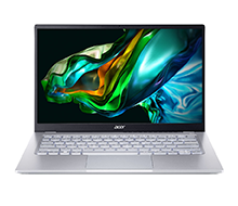 Acer Swift Go 14 SFG14-41-R5JK : R5-7530U | 16GB RAM | 1TB SSD | AMD Radeon Graphics | 14 inch FHD | Windows 11 | Bạc