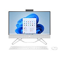 PC HP AIO 24-cb1011d 6K7G6PA : i5-1235U | 8GB RAM | 512GB SSD | Intel Iris Xe Graphics | 23.8 inch FHD Touch | Wlan+BT | Keyboard & Mouse | Windows 11 | Starry White