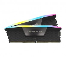 RAM PC DDR5 32GB Bus 5200 Corsair Vengeance RGB Black Tản Nhiệt 2X16G CMH32GX5M2B5200C40