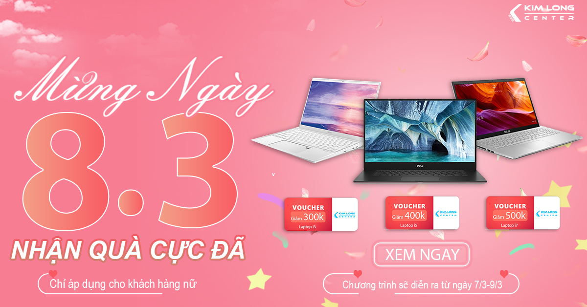 MỪNG 8/3 – NHẬN QUÀ CỰC ĐÃ