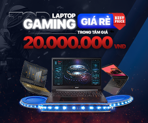 5 LAPTOP GAMING DƯỚI 20 TRIỆU CHIẾN GAME ĐỈNH NHẤT