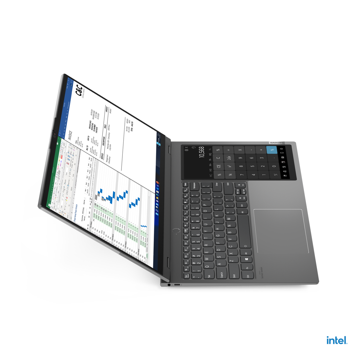 CES 2022| Lenovo ThinkBook Plus Gen 3: Có màn cảm ứng phụ tăng cường hiệu suất 