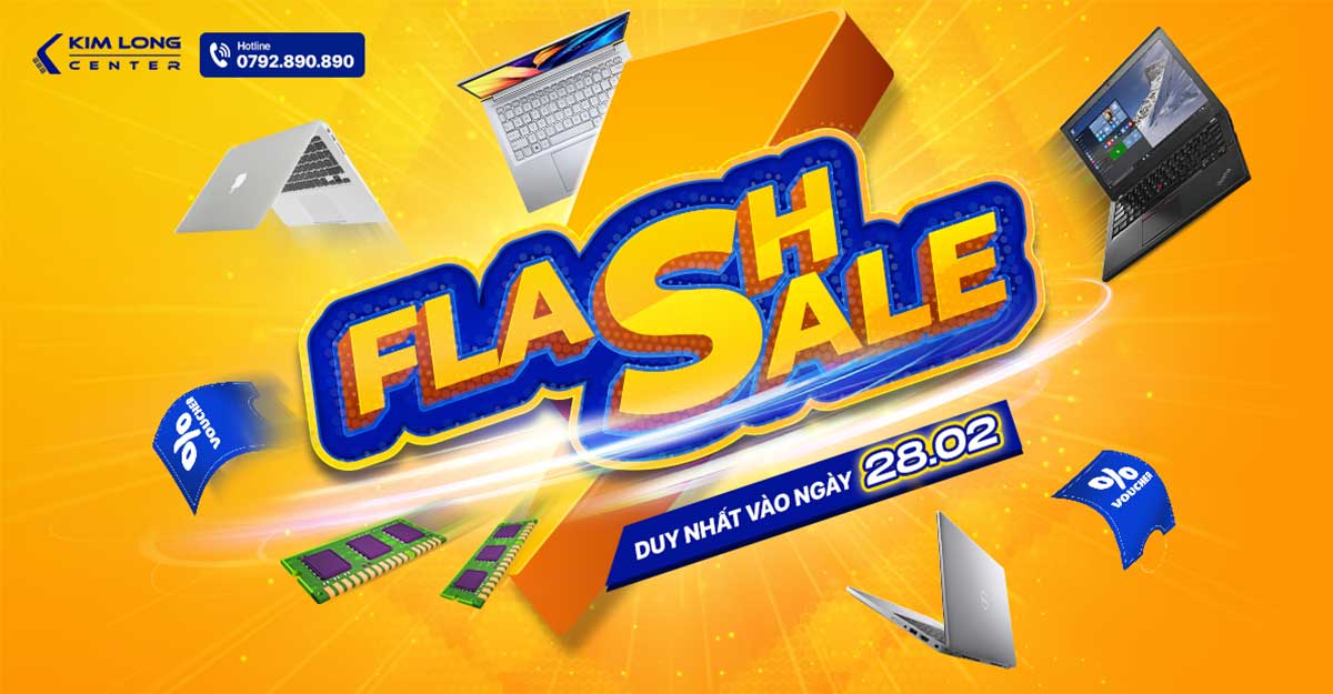 FLASH SALE  BÙNG NỔ CHỈ DIỄN RA DUY NHẤT VÀO NGÀY 28/02