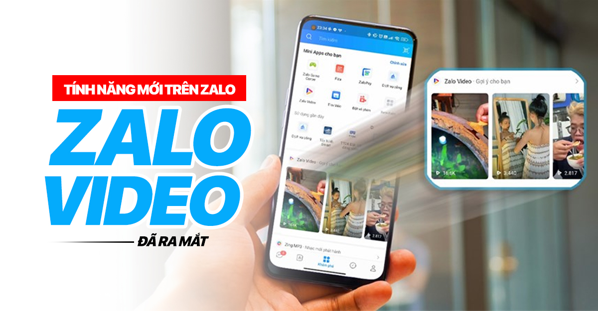 Zalo vừa tích hợp tính năng Zalo Video để xem clip ngắn như TikTok
